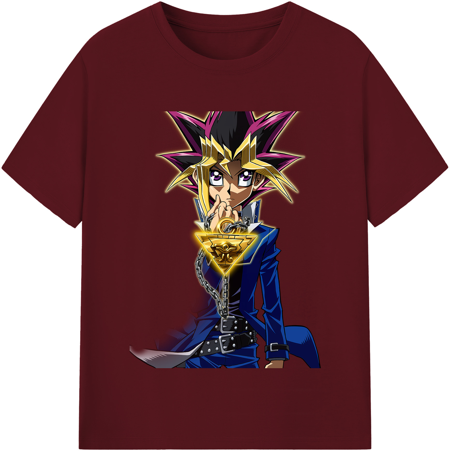 （画像用） 遊☆戯☆王 Yu-Gi-Oh! 綿100％半袖Tシャツ（フロントプリント）